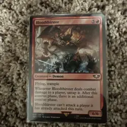1x Bloodthirster NM-Mint, English Universes Beyond: Warhammer 40,000 MTG Magic - Image 1