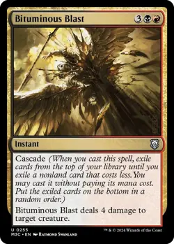 Bituminous Blast 255 MTG Commander M3C Uncommon NP - Image 1