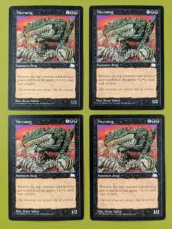 Necratog x4 Weatherlight 4x Magic the Gathering MTG - Image 1
