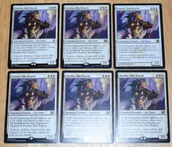 MTG 6x Rare White Legendary Cat Cleric KEMBA, KHA REGENT - Image 1