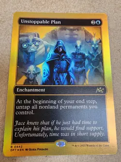 Unstoppable Plan - #442 (First-Place Foil) Aetherdrift Foil - Mtg - Image 1