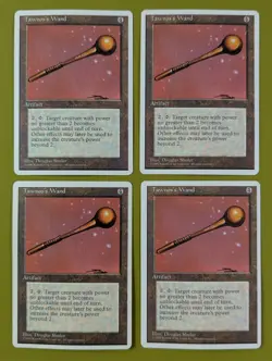 Tawnos's Wand x4 Fourth Edition 4th 4x Playset Magic the Gathering MTG - Image 1