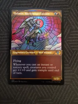 mtg balmor, battlemage captain textured foil 336 dominaria united - Image 1