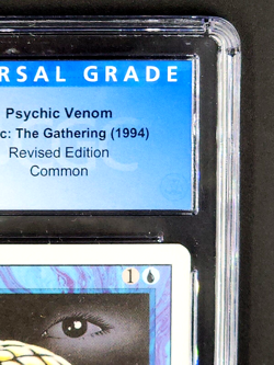 1994 MtG Magic the Gathering Revised Psychic Venom Blue Graded CGC 9 Mint - Image 5