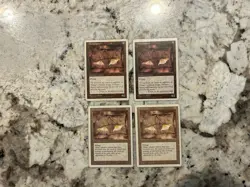 Mtg Ornithopter x4 - Magic the Gathering Ornithopter Playset Played-Hp - Image 1