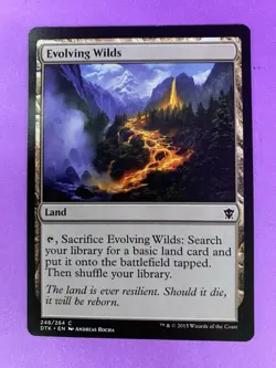 MTG Evolving Wilds Dragons of Tarkir 248/264 Regular Common - Image 1