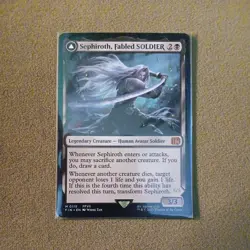 MTG Final Fantasy Sephiroth Fabled Soldier Mythic 0115 NM Condition - Image 1