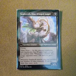 MTG Final Fantasy Sephiroth Fabled Soldier Mythic 0115 NM Condition - Image 2