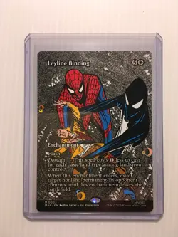 MTG Leyline Binding (Borderless) #2 Mythic Rare - MTG MAR Marvel Eternal-Legal - Image 3