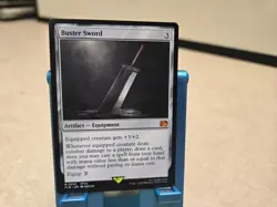 MTG Final Fantasy Buster Sword (Mythic Rare, non-foil), NM-M, Fast Shipping! - Image 1