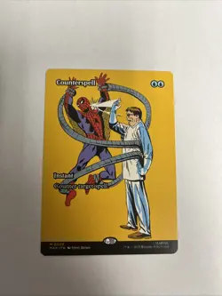 Counterspell Borderless Nonfoil Spider-Man MTG - Image 1