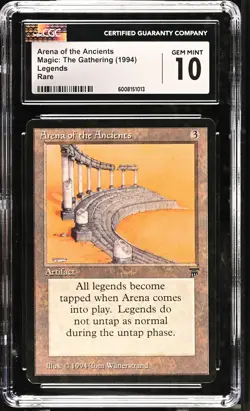 ARENA OF THE ANCIENTS Legends Rare CGC 10 MTG [Nostalgium] - Image 1