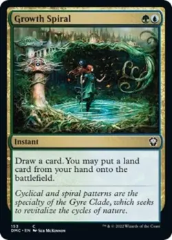 Growth Spiral - Light Play MTG Commander: Dominaria United - Image 1