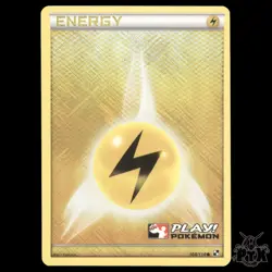 Lightning Energy PLAY! Holo #108/114 Promo NM/Near Mint Pokemon 2011 - Image 1