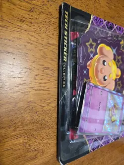 Pokemon TCG Paldean Fates Tech Sticker Collection - Fidough |BRAND NEW SEALED - Image 2