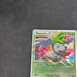 Pokemon TCG Cards Shaymin LV.X DP39 Black Star Promo Holo - HP / DMG - Image 3