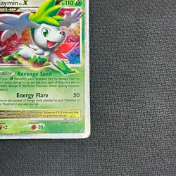 Pokemon TCG Cards Shaymin LV.X DP39 Black Star Promo Holo - HP / DMG - Image 5