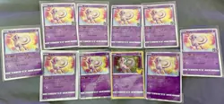 Mew pokemon celebrations, V Star universe, 25th anniversary collection lot of 10 - Image 1