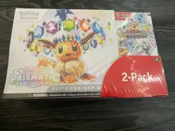 Pokemon Prismatic Evolutions Costco Bundle 2-Pack ETB and Booster Bundle Sealed - Image 1