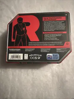 Destined Rivals Team Rocket Tin (Persian ex) - Sealed New - Pokemon TCG - Image 2