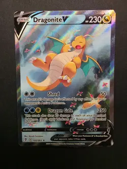 Dragonite V 192/203 Alt art Evolving Skies Pokemon TCG 2021 - Mint Condition NM - Image 1