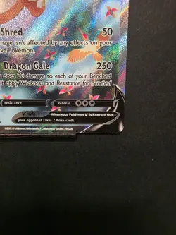 Dragonite V 192/203 Alt art Evolving Skies Pokemon TCG 2021 - Mint Condition NM - Image 5
