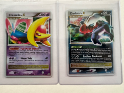 Pokemon Great Encounters Darkrai Lv. X 104 and Cresselia Lv. X 103 Bundle - LP - Image 1