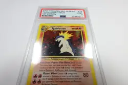 PSA 9 MINT Pokemon 1st Edition 18/111 2000 Typlosion Holo Neo Genesis #57200B - Image 4