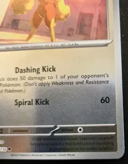Lopunny 108/132 Reverse Holo Common Mega Evolution Pokemon TCG - Image 5