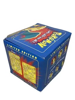 1999 Pokemon Burger King Charizard 23K Gold Plated Card & SEALED Pokeball BLUE - Image 3