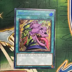 Yugioh! Pot of Desires RA01-EN056 Secret Rare 1st Edition NM - Image 1