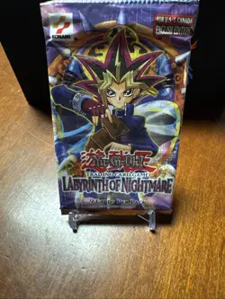 Yugioh Labyrinth of Nightmare Unlimited Booster Pack. Brand new SEALED!!!!!! - Image 1