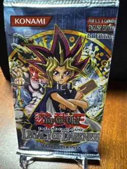 Yugioh Legacy Of Darkness 1st Edition Booster Pack. Brand new SEALED!!!!!! - Image 1