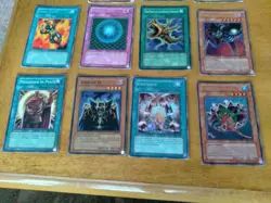 Yugioh Cards Lot Of 11 Holos And Rares - Image 1