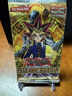Yugioh Pharaonic Guardian 1st Edition Booster Pack. Brand new SEALED!!!!!! - Image 1