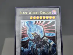 YuGiOh Black-Winged Dragon TSHD-EN040 1st Edition Ultimate Rare NM - Image 3