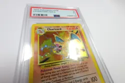 PSA 5 EX 1999 Pokemon 4/108 Holo Charizard Base Set Card #57209B - Image 4