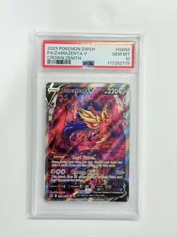 Zamazenta GG54/GG70 Crown Zenith Galarian Gallery Pokemon Card PSA 10 - Image 1