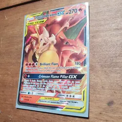 Charizard & Braixen GX Tag Team Pokemon Card 22/236 Holo Rare - Image 4