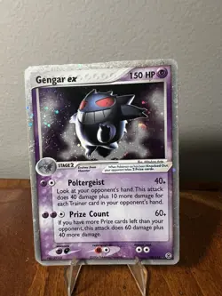 Pokemon TCG Gengar EX Holo Ultra Rare Card 108/112 - Image 1