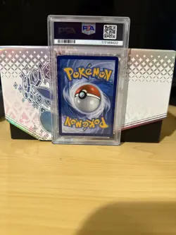 PSA 9 Pikachu Vmax TG29/TG30 Pokemon Lost Origin Holo Full Art Graded Card - Image 2