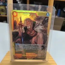 One Piece Card Game Silvers Rayleigh OP08-118 English SEC - Image 1