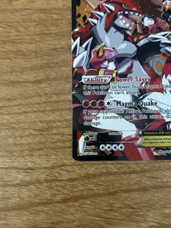 Team Magma’s Groudon EX 15/34 XY Double Crisis 2015 Pokemon Card LP/MP - Image 3