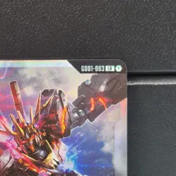 Unicorn Gundam 02 Banshee Destroy Mode GD01-003 LR Foil Card Game RX-0 Near Mint - Image 3