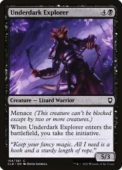 (1x FOIL) UNDERDARK EXPLORER - CL: Baldur's Gate - MTG Magic the Gathering Card - Image 1