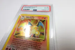 PSA 4 VG EX 1999 Pokemon 4/108 Holo Charizard Base Set Card #57206B - Image 4