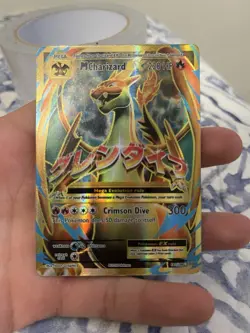 Pokemon TCG Evolutions Full Art Holo Ultra Rare Card M Mega Charizard EX 101/108 - Image 1