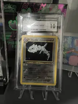 Pokemon TCG Steelix Neo Genesis 1st Edition Holo Rare Card - Image 1
