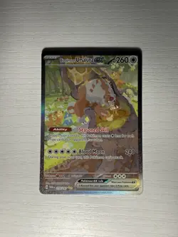 Pokemon TCG Bloodmoon Ursaluna EX Holo Card 216/167SV06 Twilight Masquerade - Image 1