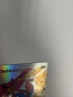 Feed The Swarm Borderless Spider-Man Foil MTG - Image 3
